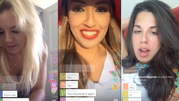 Women on Periscope