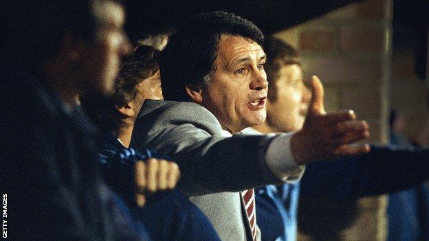 Bobby Robson won the FA Cup and Uefa Cup in a 13-year spell as manager at Ipswich