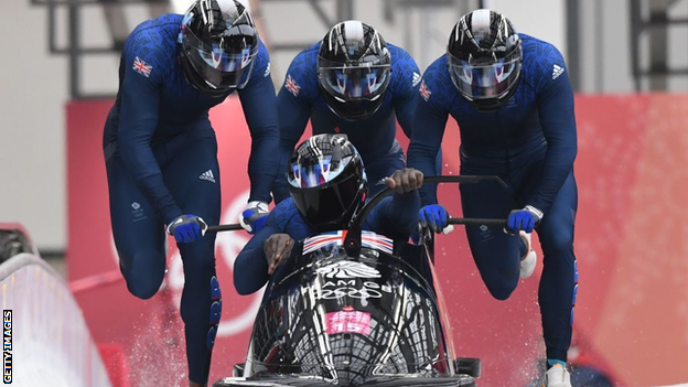 GB four-man bobsleigh at Pyeongchang 2018