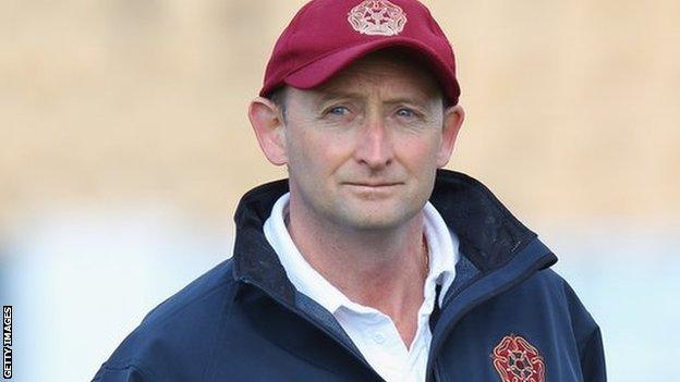 David Capel while Northants head coach