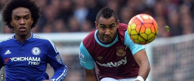 West Ham's Dimitri Payet