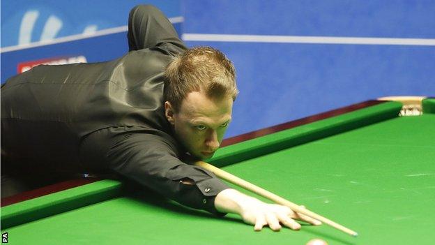 Judd Trump lost to John Higgins in the last eight