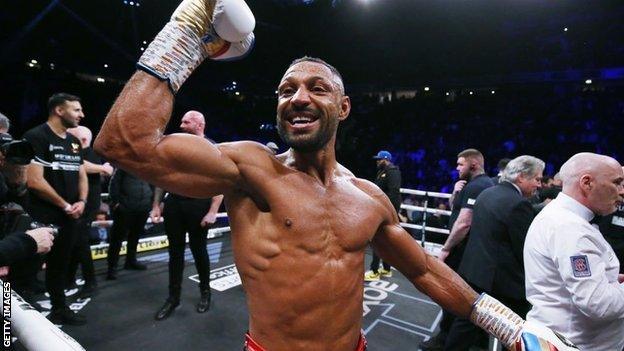 Kell Brook celebrates