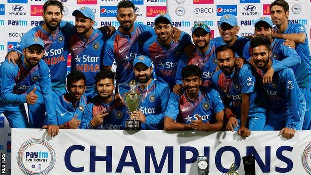 India celebrate