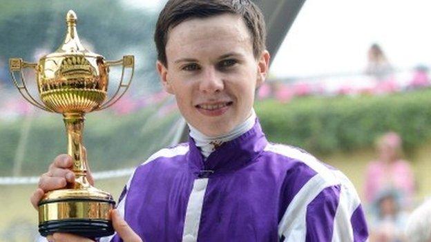 Jockey Joseph O'Brien at Royal Ascot in 2014