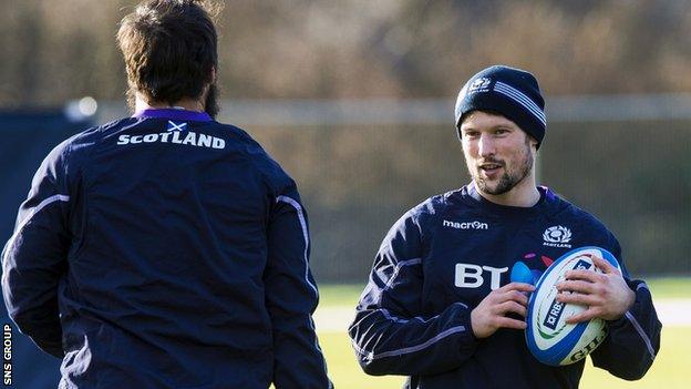 Peter Horne returns after missing the first two matches of the Six Nations