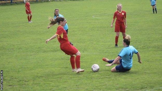 Port Talbot Town Ladies finished fourth in the Welsh Premier Women's League last season