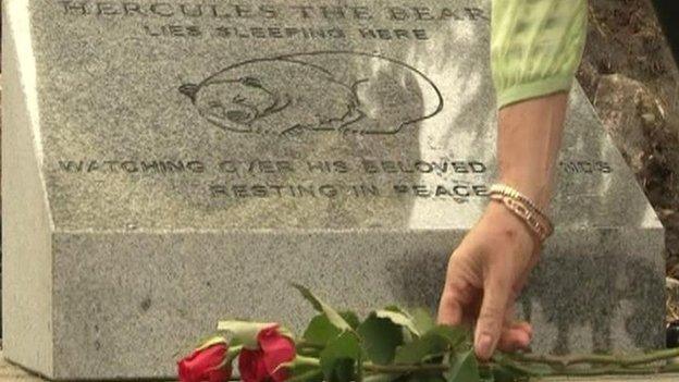 Headstone to Hercules