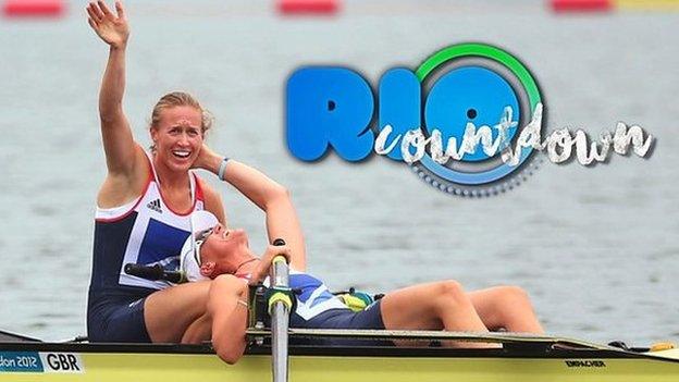 Helen Glover and Heather Stanning