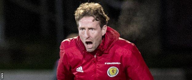 Scotland Under-21 manager Scot Gemmill