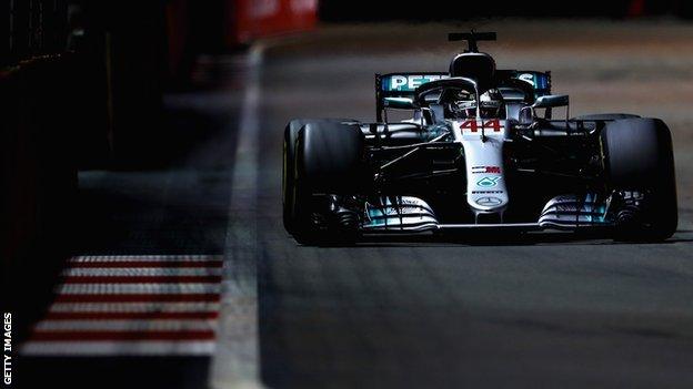 Hamilton produced one of the best laps of his career to take pole in Singapore