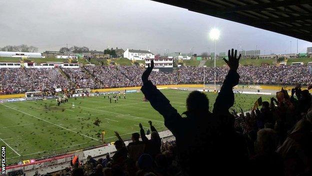 Bradford's Odsal Stadium