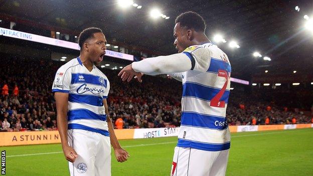 Chris Willock celebrates