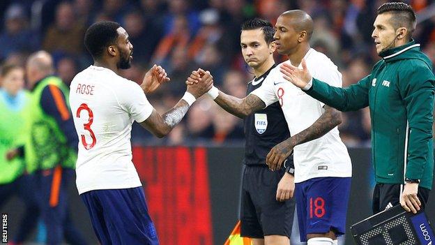 Danny Rose and Ashley Young