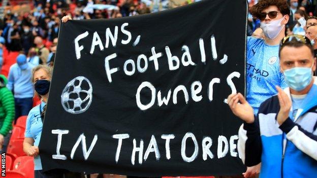 Fans at Wembley