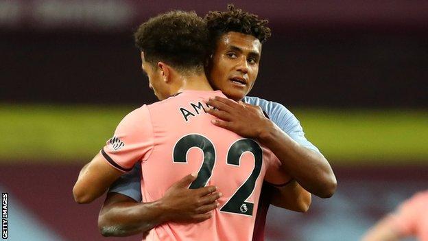 Ollie Watkins and Ethan Ampadu