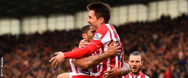 Stoke City forward Bojan Krkic