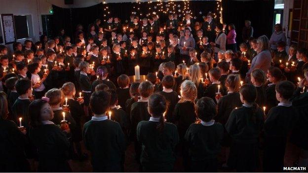 Christingle service