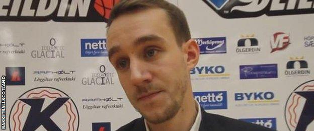 Scotland's new men's basketball national performance coach Erik Olson