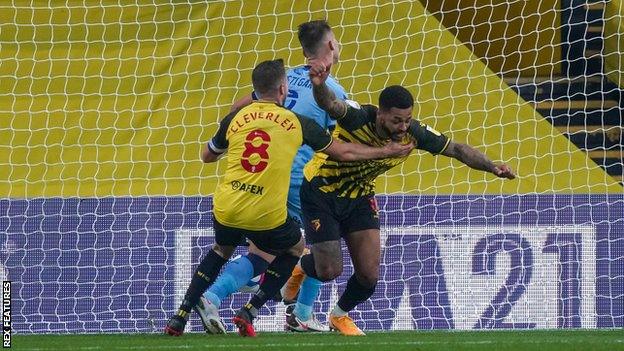 Andre Gray scores for Watford