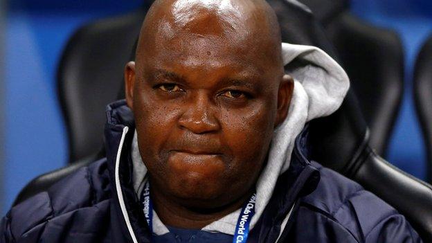 Mamelodi Sundowns coach Pitso Mosimane