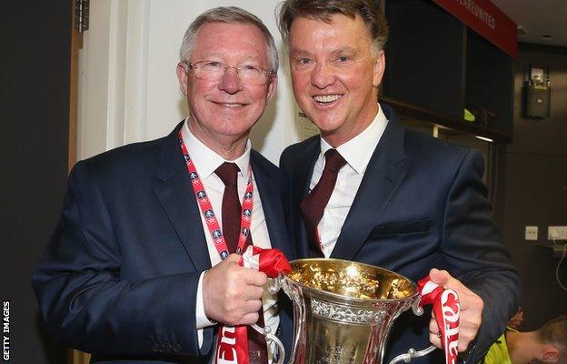 Alex Ferguson and Louis van Gaal