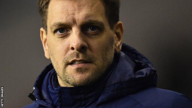 Middlesbrough head coach Jonathan Woodgate