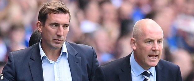 Alan Stubbs and Mark Warburton