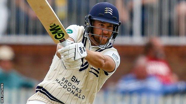 Middlesex batsman Dawid Malan