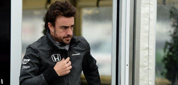 McLaren-Honda F1 driver Fernando Alonso