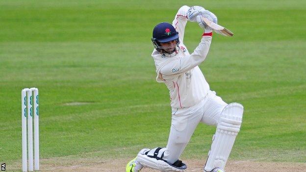 Alviro Petersen scored eight fours and two sixes in his 140-ball innings