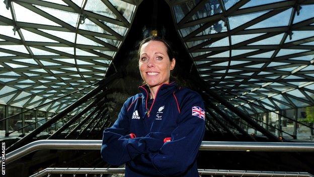 Helena Lucas became Great Britain's first ever Paralympic champion in sailing at London 2012