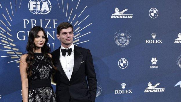 Max Verstappen and his girlfriend Kelly Piquet