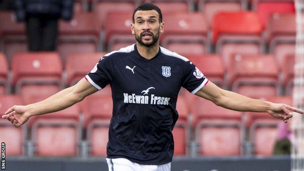 Dundee defender Steven Caulker