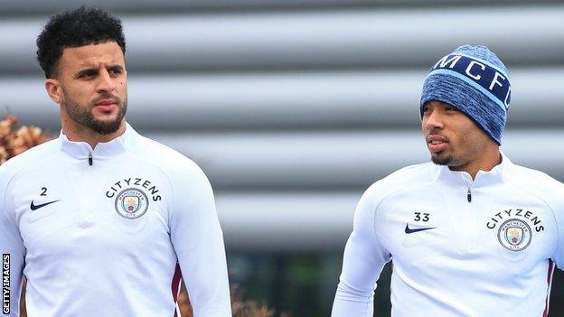 Kyle Walker & Gabriel Jesus