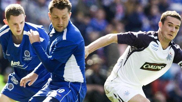 Stephen Dobbie was part of the Queen of the South side beaten 3-2 by Rangers in the 2008 Scottish Cup final