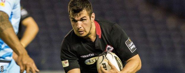 Stuart McInally in action for Edinburgh