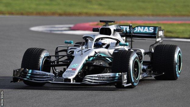 The Mercedes-AMG F1 W10 EQ Power+