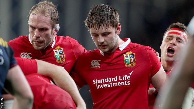 Iain Henderson and Alun Wyn Jones