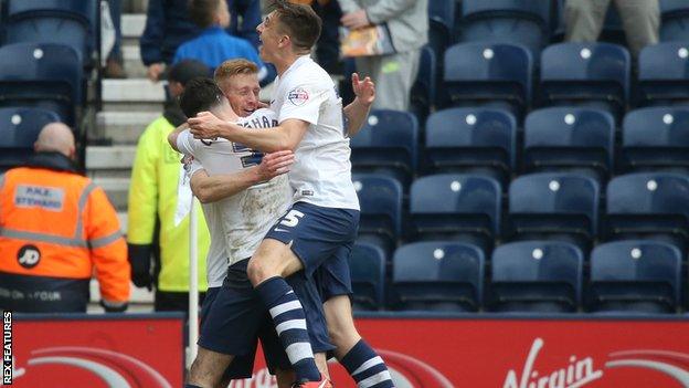 Eoin Doyle celebrates scoring