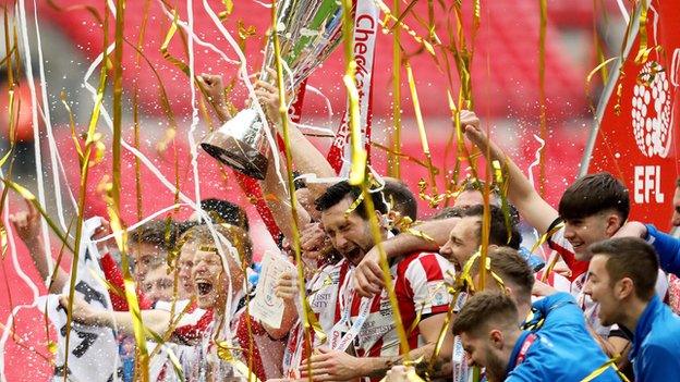 Lincoln City made their first trip to Wembley in the club's 133-year history