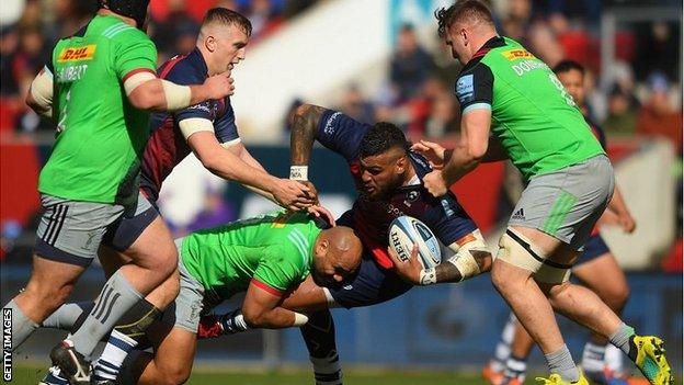 Bristol v Harlequins in March