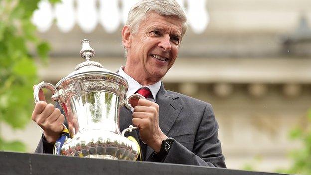 Arsenal manager Arsene Wenger