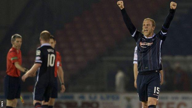 Ross County captain Andrew Davies