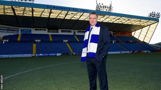 Lee Clark at Rugby Park