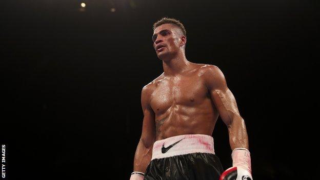 Anthony Ogogo after a fight in 2016