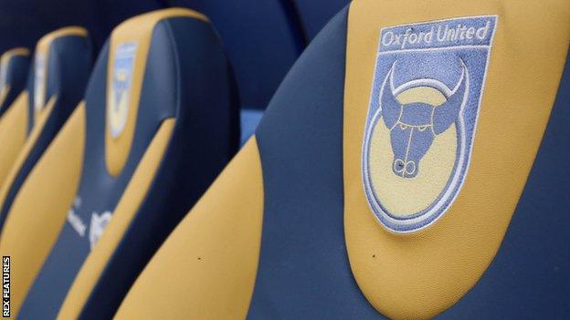 Oxford United seat