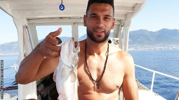 Steven Caulker fishing