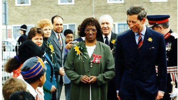 Prince Charles and Betty Campbell