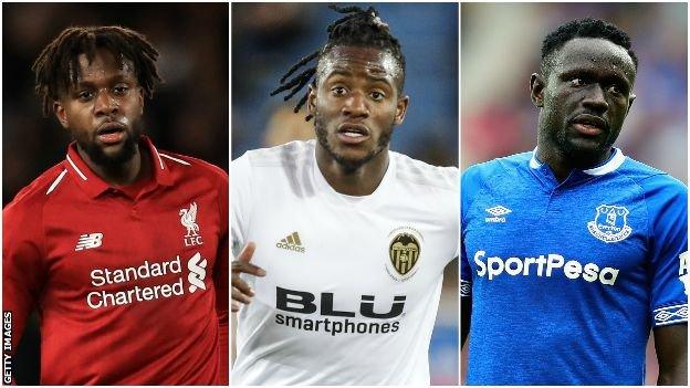 Divock Origi, Michy Batshuayi, Oumar Niasse